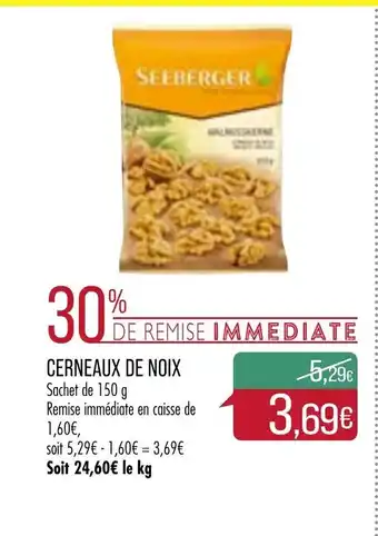 Match Cerneaux de Noix offre