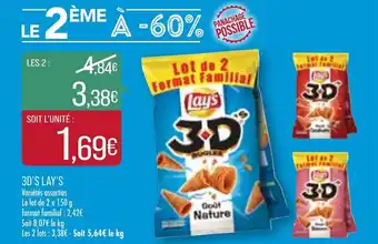 Match 3D's Lay's offre