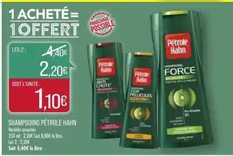 Match Shampooing Pétrole Hahn offre