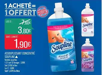 Match Assouplissant Concentré Soupline offre