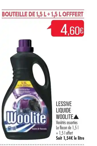 Match Lessive Liquide Woolite offre