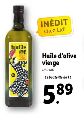 Lidl Huile d'Olive Vierge offre