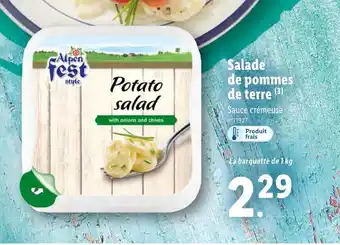 Lidl Salade de Pommes de Terre offre