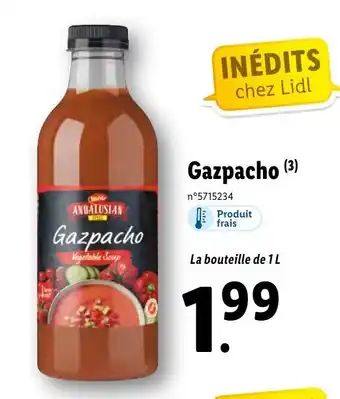 Lidl Gazpacho offre