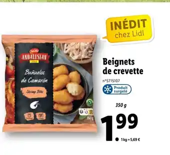 Lidl Beignets de Crevette offre