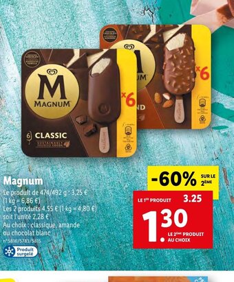 Lidl Magnum offre