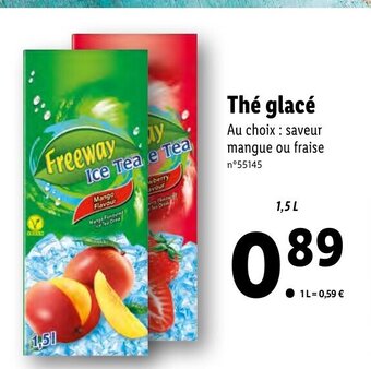 Lidl Thé Glacé offre