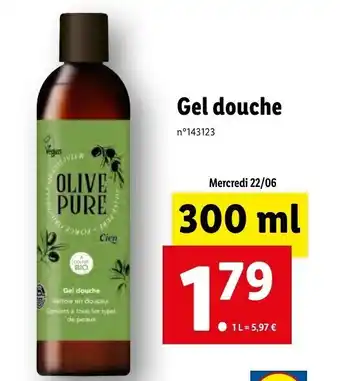 Lidl Gel Douche offre