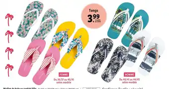 Tongs Femme