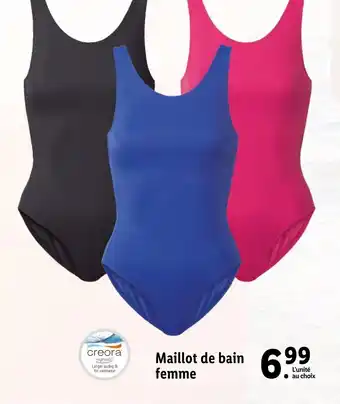 Lidl Maillot de Bain Femme offre