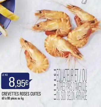 Crevettes Roses Cuites