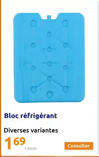 Action Bloc Réfrigérant offre