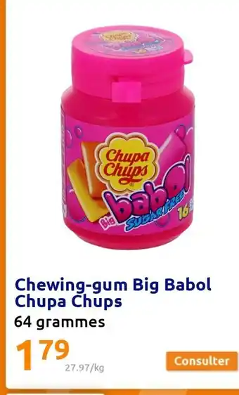 Chewing-Gum Big Babol Chupa Chups