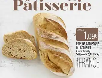 Match Pain de Campagne Ou Complet offre