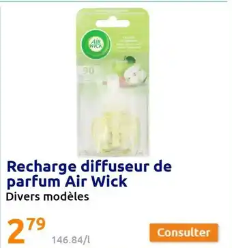Action Recharge Diffuseur de Parfum Air Wick offre