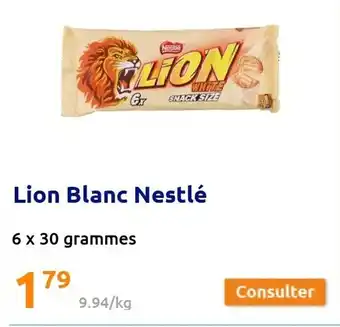 Action Lion Black Nestlé offre
