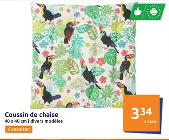 Action Coussin de Chaise offre
