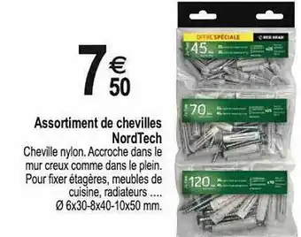 Assortiment De Chevilles NordTech