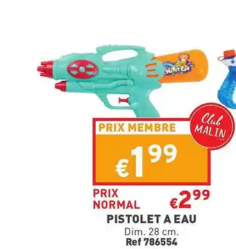 Trafic Pistolet à Eau offre