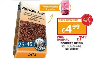 Trafic écorces De Pin offre