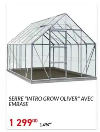Serre ZIntro Grow Oliver Avec Embase