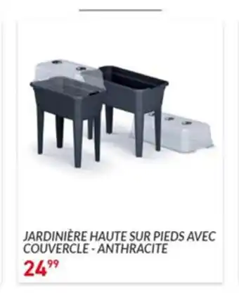 Trafic Jardinière Haute Sur Pieds Avec Couvercle offre