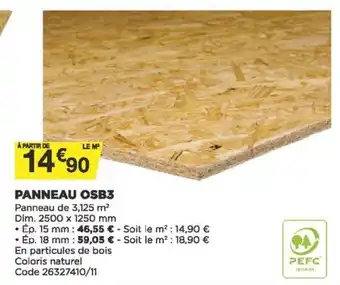 Panneau OSB3