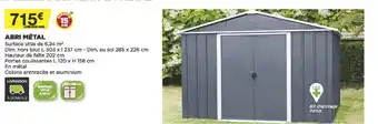 Bricomarché Abri Métal offre