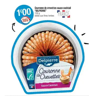 Cora x Carrefour Couronne De Crevettes Sauce Cocktail offre