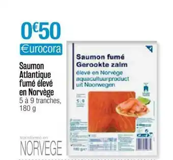 Cora x Carrefour Saumon Atlantique Fumé élevé En Norvège offre