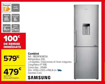 Carrefour SAMSUNG combiné offre