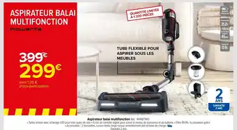 Carrefour ROWENTA aspirateur balai multifonction offre