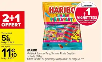 Carrefour HARIBO offre