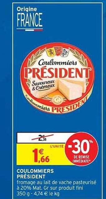 Intermarché Hyper Coulommiers Président offre