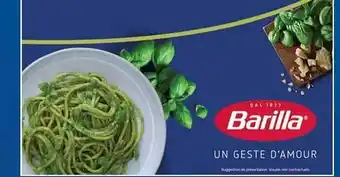 Intermarché Hyper Un Geste D'amour Barilla offre
