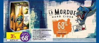 Intermarché Hyper Cidre Hard Cider Original La Mordue offre