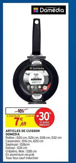 Intermarché Hyper Articles De Cuisson Domédia offre