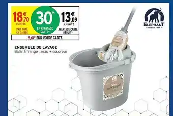 Intermarché Hyper Ensemble De Lavage éléphant offre