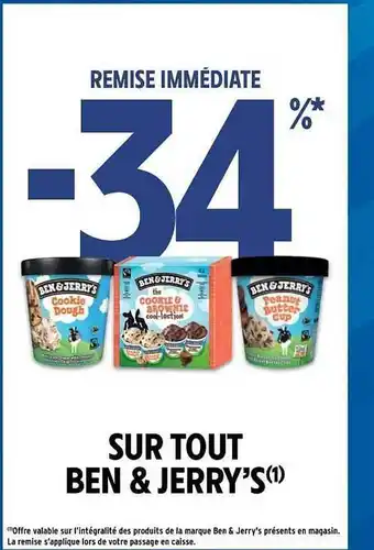 Intermarché Hyper Ben & Jerry's offre