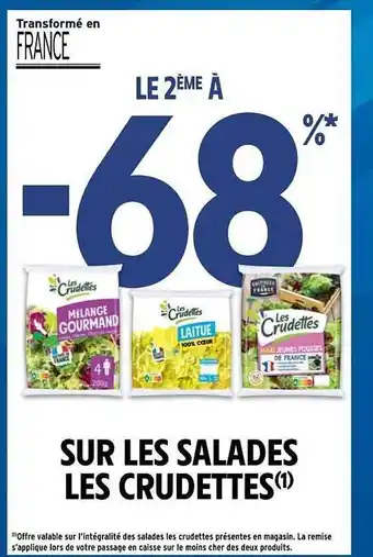 Intermarché Hyper Salade Les Crudettes offre