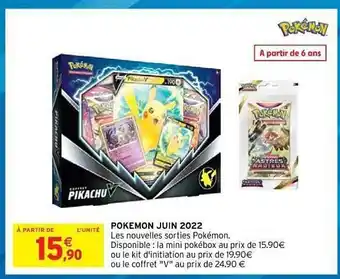 Intermarché Hyper Pokémon Juin 2022 offre