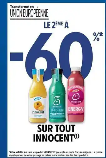 Intermarché Hyper Innocent offre