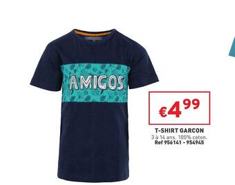 Trafic T-shirt Garçon offre