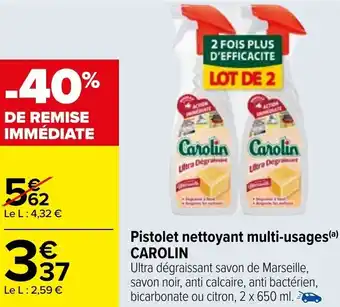 CAROLIN pistolet nettoyant multi-usages