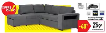 Conforama Canapé D'angle Convertible Jozzis offre