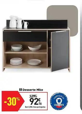 Conforama Desserte Mike offre