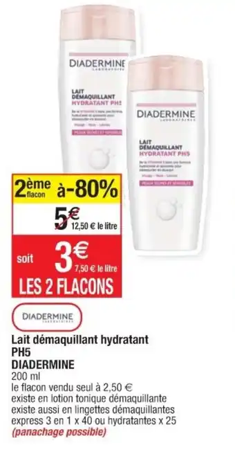 Cora x Carrefour Lait démaquillant hydratant offre