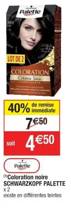 Coloration noire