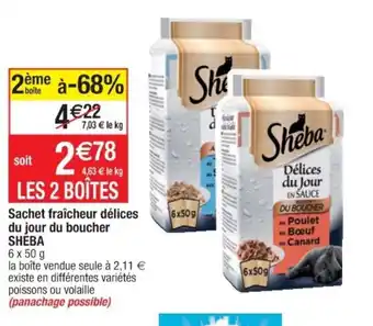 Cora x Carrefour Sachet fraîcheur Délices du jour du boucher offre