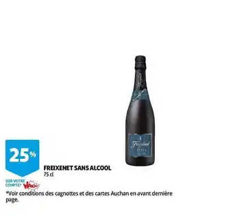 Auchan Freixenet Sans Alcool offre